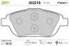 Передні тормозні (гальмівні) колодки Valeo phc 302218 (фото 1)
