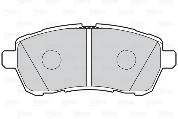 Передні тормозні (гальмівні) колодки Valeo phc 302220 (фото 1)
