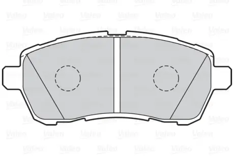 Передние тормозные колодки valeo phc 302220 Форд Fiesta 6