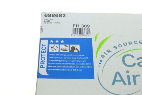 Угольный фильтр салона valeo phc 698682