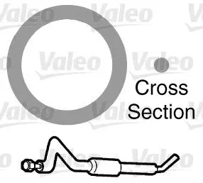 Уплотнительное кольцо A/C-UNIVERSAL (X20) Valeo phc 509145 (фото 1)