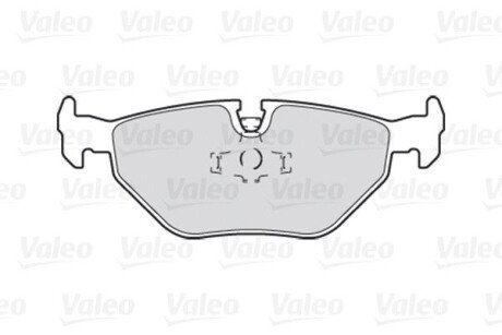 Задние тормозные колодки valeo phc 301259