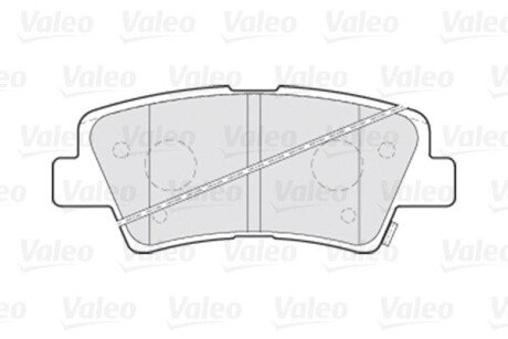 Задні тормозні (гальмівні) колодки valeo phc ""301301"