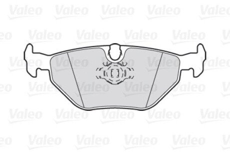 Задние тормозные колодки valeo phc 301311