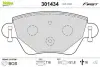 Задние тормозные колодки valeo phc 301434