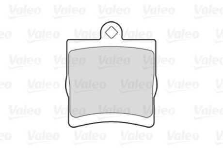 Задние тормозные колодки valeo phc 301444