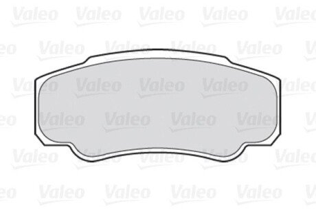 Задні тормозні (гальмівні) колодки valeo phc 301570