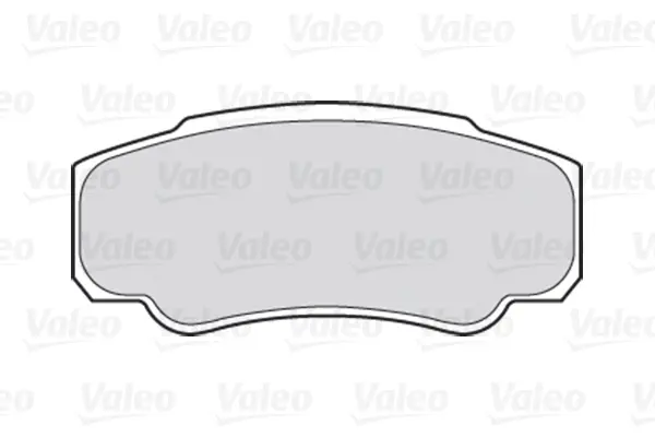 Задние тормозные колодки valeo phc 301570