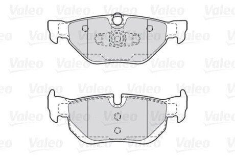 Задние тормозные колодки valeo phc 301703