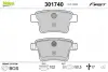 Задние тормозные колодки valeo phc 301740