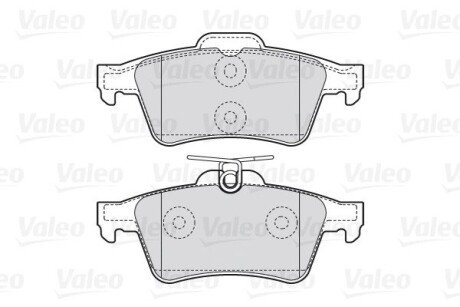 Задние тормозные колодки valeo phc 301783