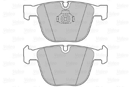 Задние тормозные колодки valeo phc 301820
