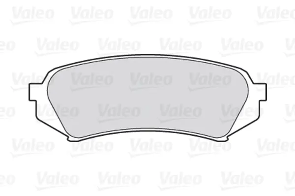 Задние тормозные колодки valeo phc 301865