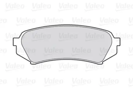 Задние тормозные колодки valeo phc 301865 Тойота Ленд крузер 100