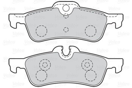 Задние тормозные колодки valeo phc 302040