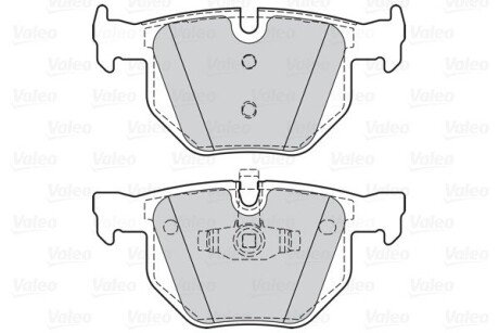 Задние тормозные колодки valeo phc 302075