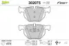 Задние тормозные колодки valeo phc 302075