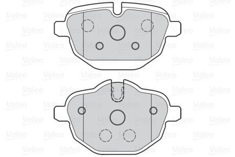 Задние тормозные колодки valeo phc 302159