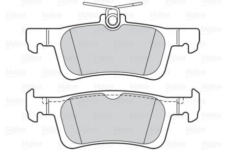 Задние тормозные колодки valeo phc 302161