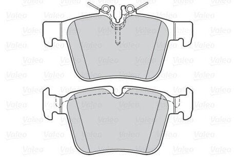 Задні тормозні (гальмівні) колодки valeo phc ""302209"