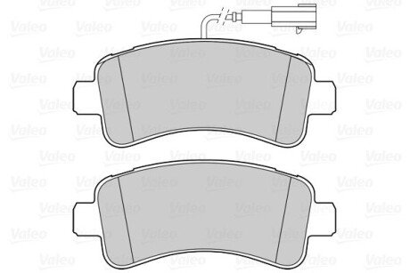 Задние тормозные колодки valeo phc 302268