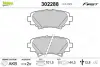 Задні тормозні (гальмівні) колодки Valeo phc 302288 (фото 1)