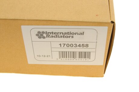 Радіатор оливи van Wezel 17003458