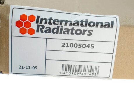 Радіатор кондиціонера JEEP GRAND CHEROKEE 05>10 van Wezel 21005045