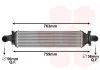 Інтеркулер MERCEDES-BENZ A-Series 1.5D 12- (вир-во) Van Wezel 30004659 (фото 1)