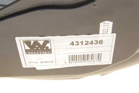 Підкрилок van Wezel 4312436