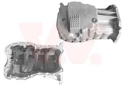 Піддон, масляний картера двигуна RENAULT 1.4/1,6 16V K4J/K4M (вир-во Wan Wezel) van wezel 4341073