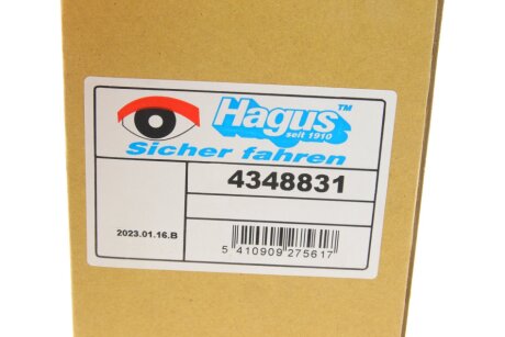 Скло дзеркала van Wezel 4348831