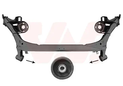 Балка задньої підвіски VAG (вир-во) van wezel 5880629 Шкода Октавия тур