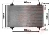 Конденсор кондиционера C8/JUMPY/807/EXP DIES 05- van wezel 09005263