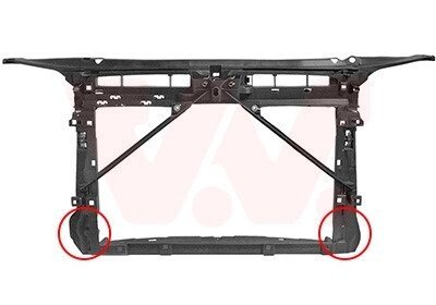 Панель передня SKODA OCTAVIA 12 > 20 van Wezel 7624678 на Шкода Октавия а7