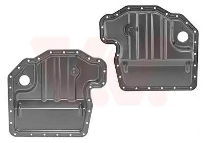 Поддон, масляный картера двигателя BMW E34, E38, E39 (пр-во Wan Wezel) van wezel 0639071 Бмв E39