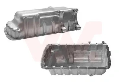Поддон, масляный картера двигателя PSA 2.0 HDi +AC (пр-во Wan Wezel) van wezel 4028071