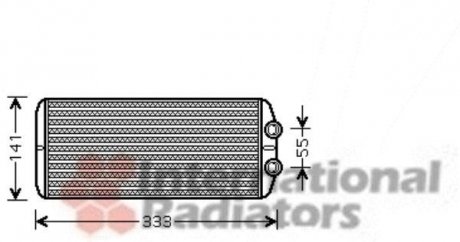Радиатор (вир-во) van Wezel 40006312