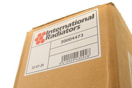 Радиатор интеркулера van Wezel 30004473