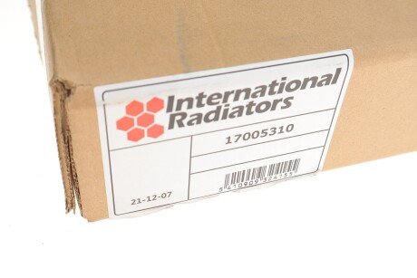 Радіатор кондиціонера van Wezel 17005310