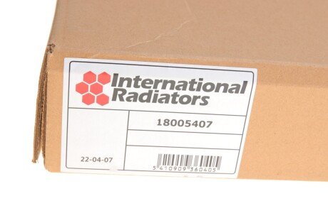 Радіатор кондиціонера van Wezel 18005407