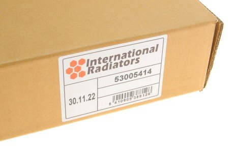 Радіатор кондиціонера van Wezel 53005414