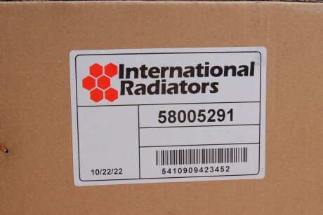 Радіатор кондиціонера van Wezel 58005291