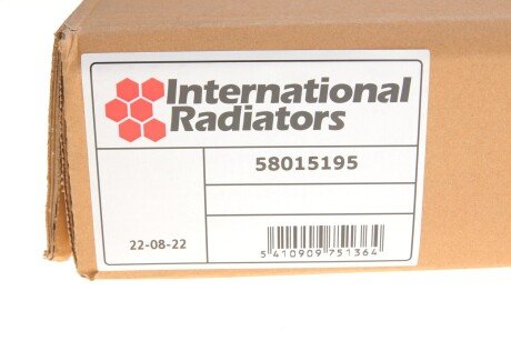 Радіатор кондиціонера van Wezel 58015195