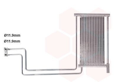 Радіатор масляний BMW E39 (5-Ser) ALL 95- van Wezel 06003368