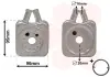 Радиатор масляный VARIOUS AUDI/FORD/SEAT Van Wezel 58003147 (фото 1)