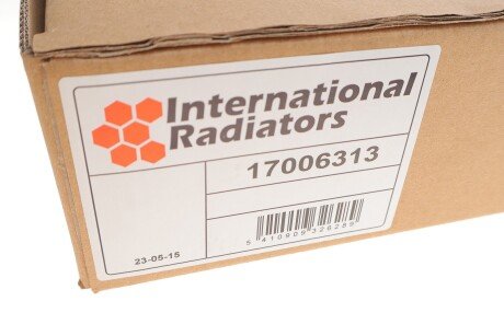 Радиатор печки (отопителя) van Wezel 17006313