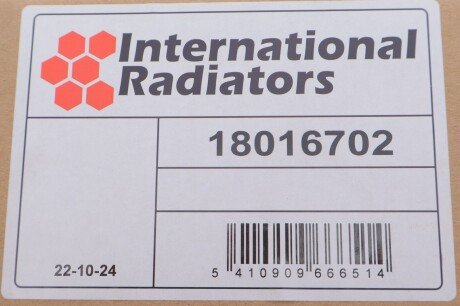 Радіатор пічки (опалювача) van Wezel 18016702