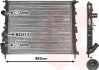 Радиатор охлаждения двигателя CLIO 2/MEGANE 1.4/1.6 95- van Wezel 43002197