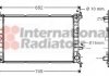 Радиатор охлаждения двигателя FOCUS 14/6/8 MT +AC 98-05 van Wezel 18002264